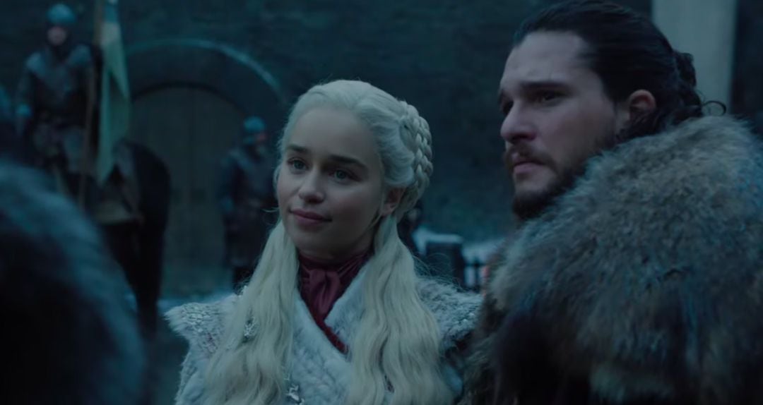 Daenerys Targaryen y Jon Snow.