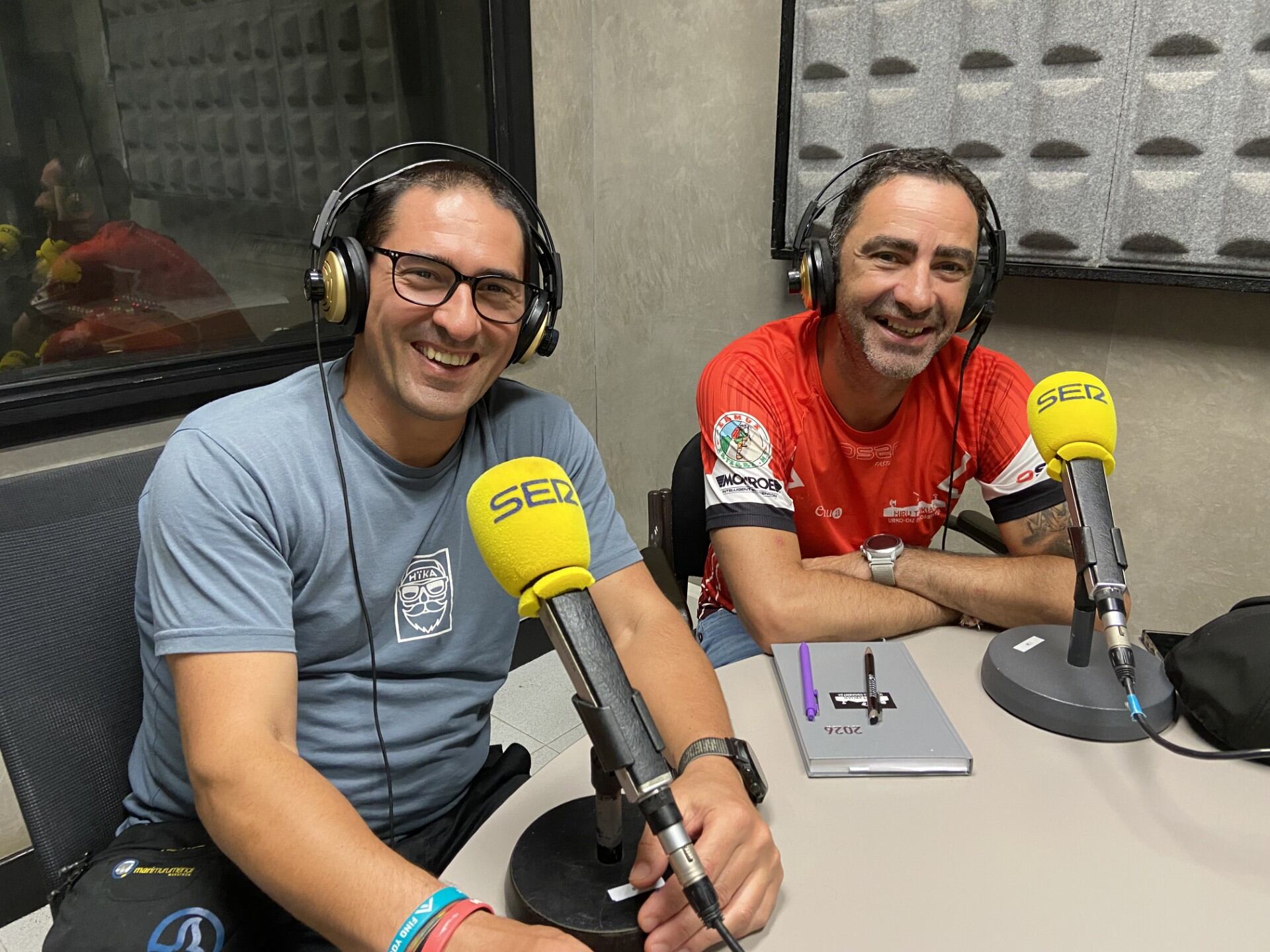 Rober Vega y Emilio Carral son dos de los organizadores de la prueba