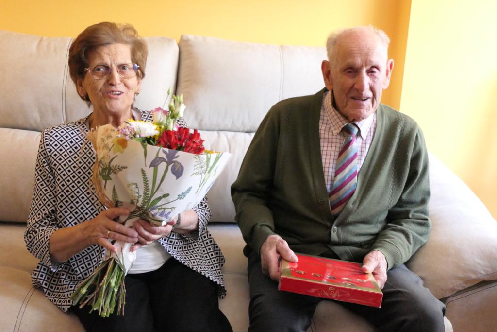 Priscila y Jesús llevan 60 años casados