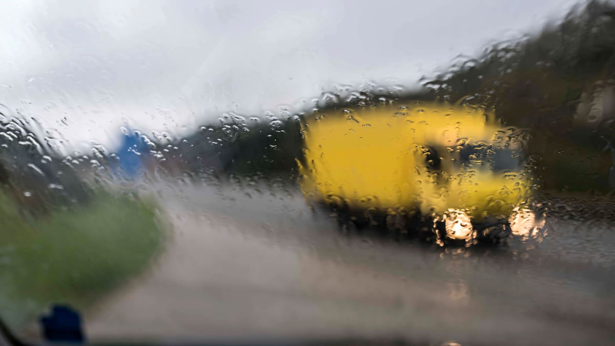 Alerta naranja por fuertes lluvias en Cádiz este lunes