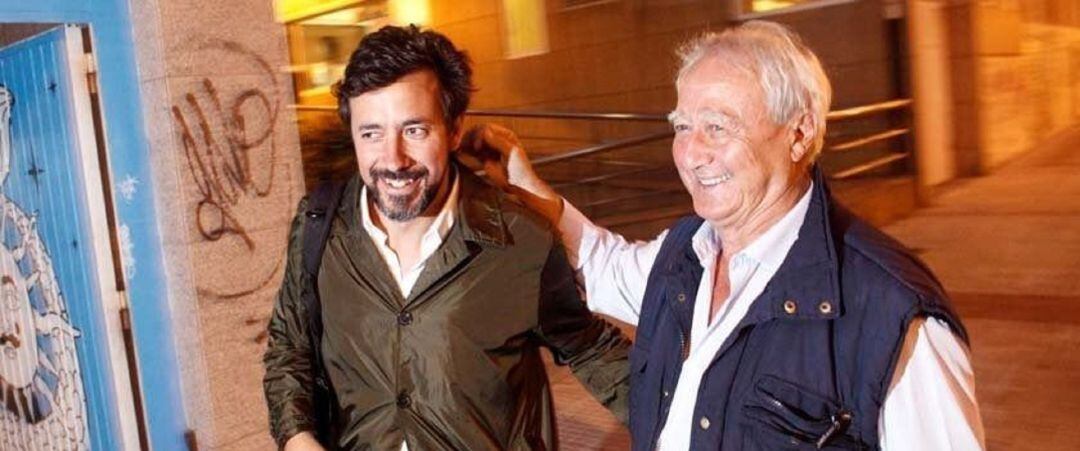 Buitrón con Antón Gómez Reino