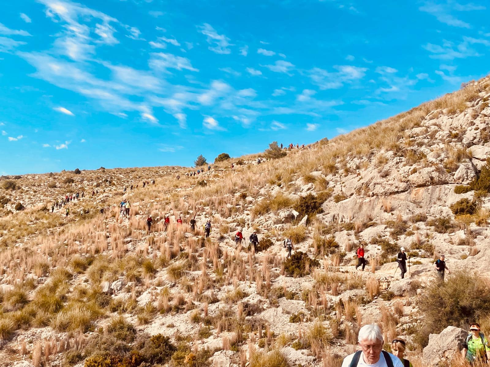 El Centre Excursionista de Biar en Onil