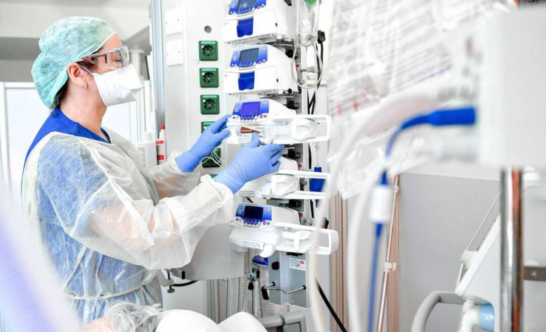 Imagen de archivo de una Unidad de Cuidados Intensivos 