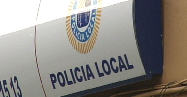 Detalle de la fachada de la sede de la Policía Local de Algete