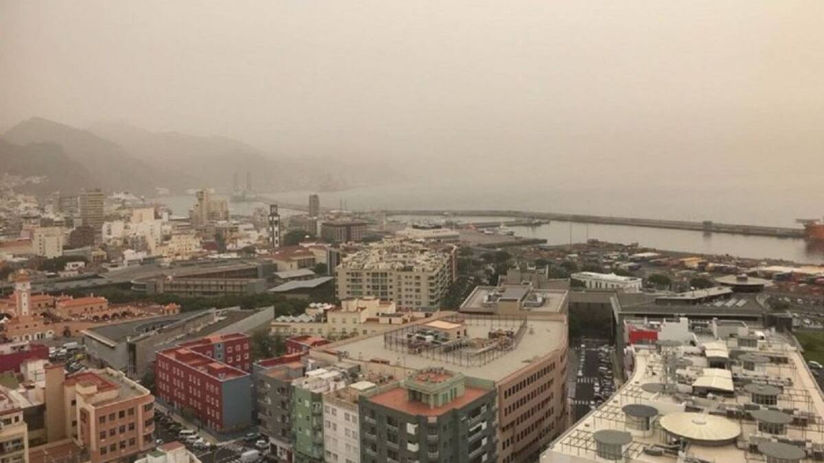 La calima, protagonista de la semana