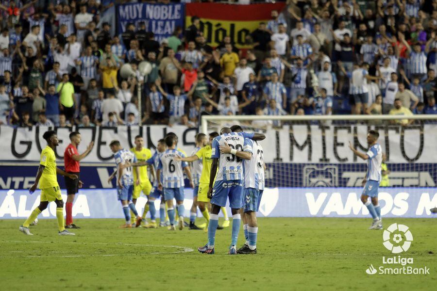 Moussa se apoya en Murillo al final del partido ante el Villarreal &#039;B&#039;