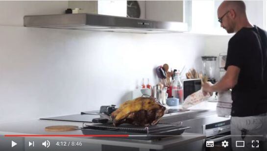 Captura de pantalla del blog d&#039;un tarragoní, &quot;El cocinero fiel&quot;.