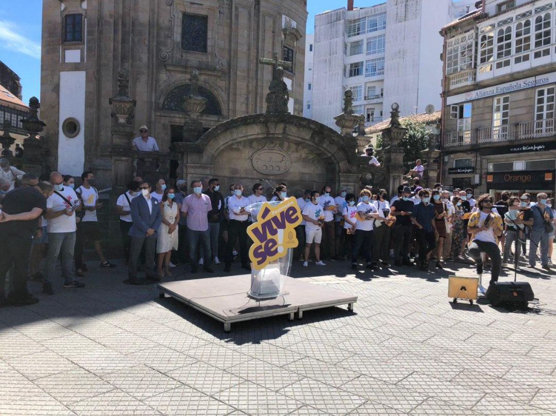 Presentación de las fiestas de verano de Pontevedra