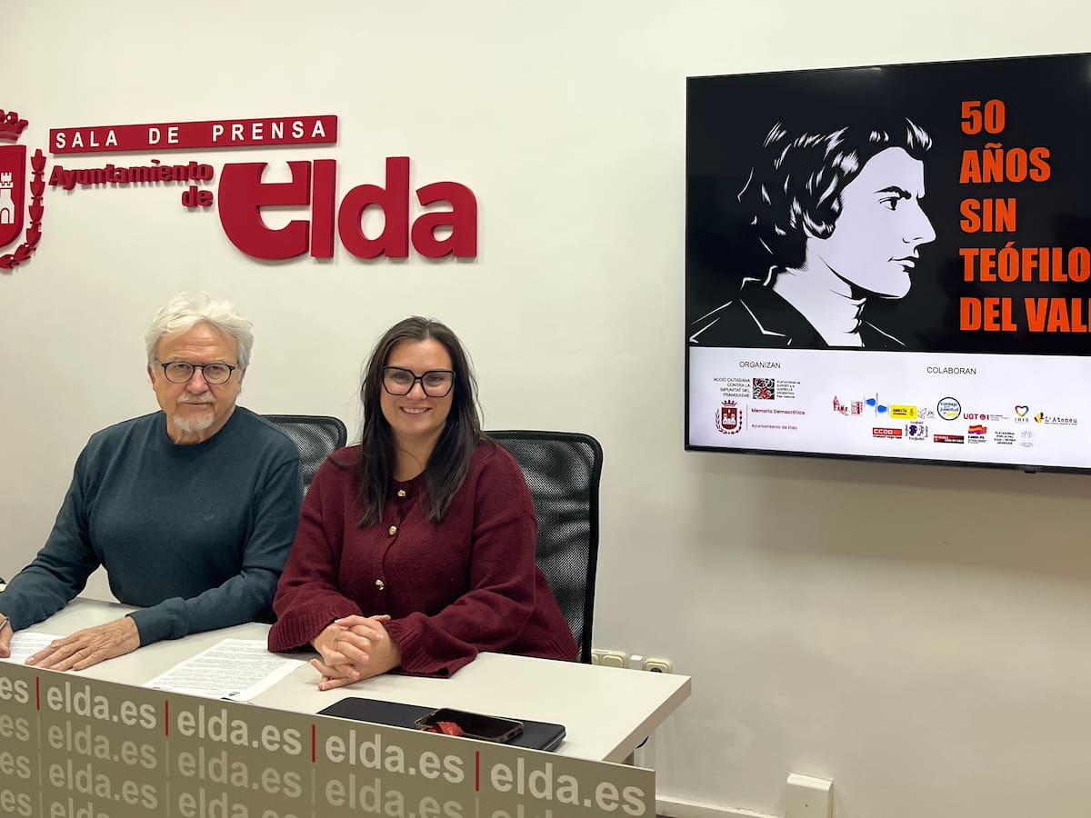 Elda recordará a Teófilo del Valle en el 50 aniversario de su fallecimiento