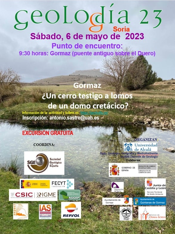 Cartel de la Actividad de Geolodía 2023.