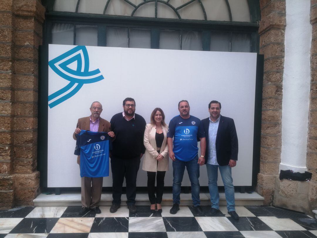 El CTM Belcon Jerez fue recibido en la Diputación de Cádiz