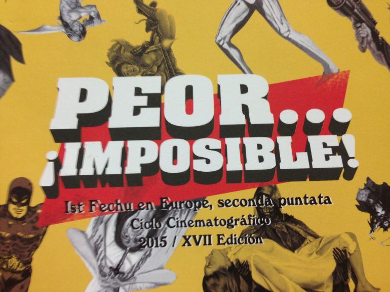 Portada de la XVll edición de &quot;Peor...¡Imposible!&quot;