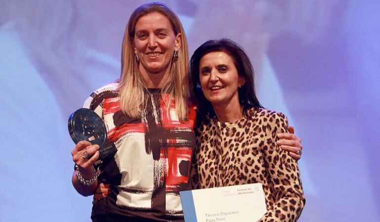 Paula Tirini, entrenadora del Club Voleibol Alcobendas