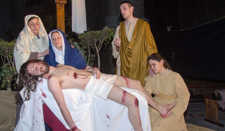 Una imagen de la Pasión Viviente de Colmenar Viejo