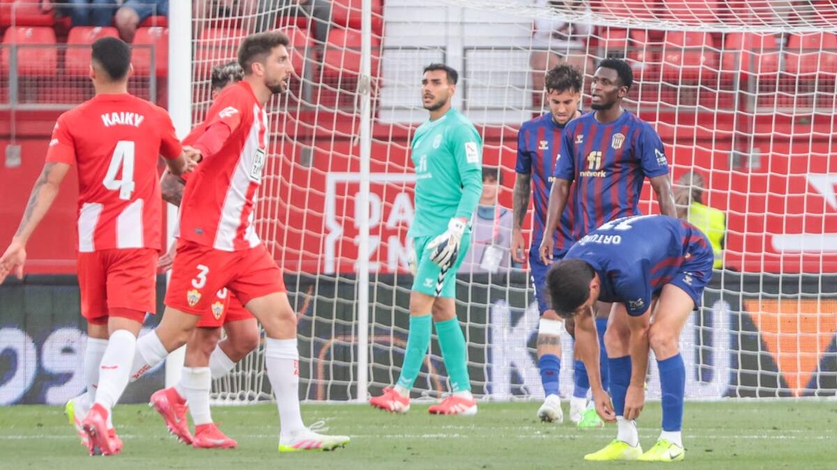 El Eldense encaja una insultante derrota en Almería (5-0)