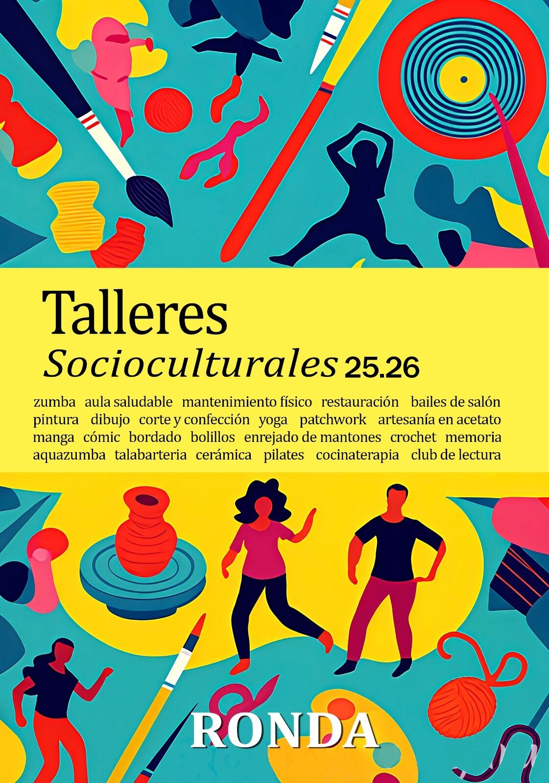 Talleres disponibles para el curso 2025/2026