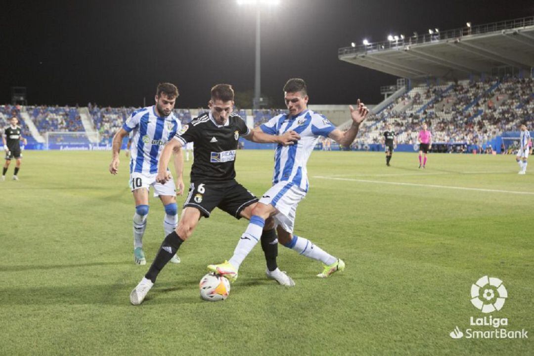 Saúl Berjón en Butarque