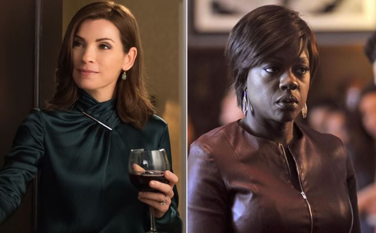 Julianna Margulies y Viola Davis, en imágenes de sus respectivas series