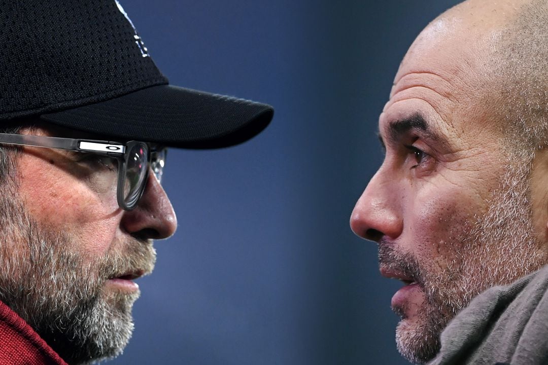 Jürgen Klopp y Pep Guardiola