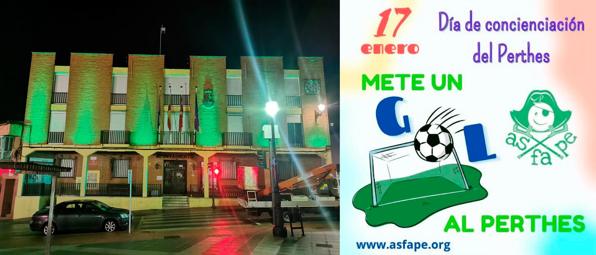 El encendido tendrá lugar el 17 de enero y se hará tanto en la fachada del edificio consistorial como en la fuente que da acceso al mismo