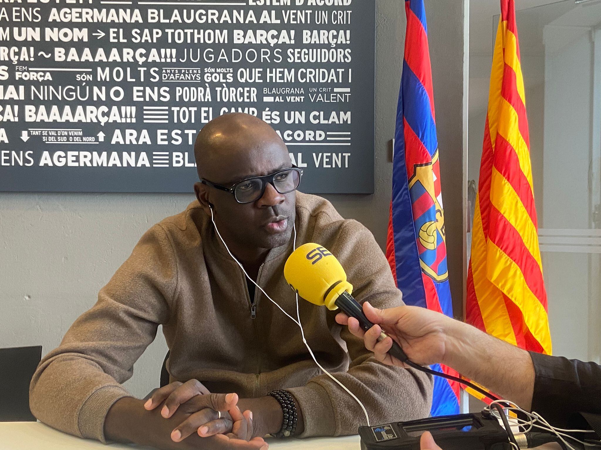 Lilian Thuram, en SER Catalunya