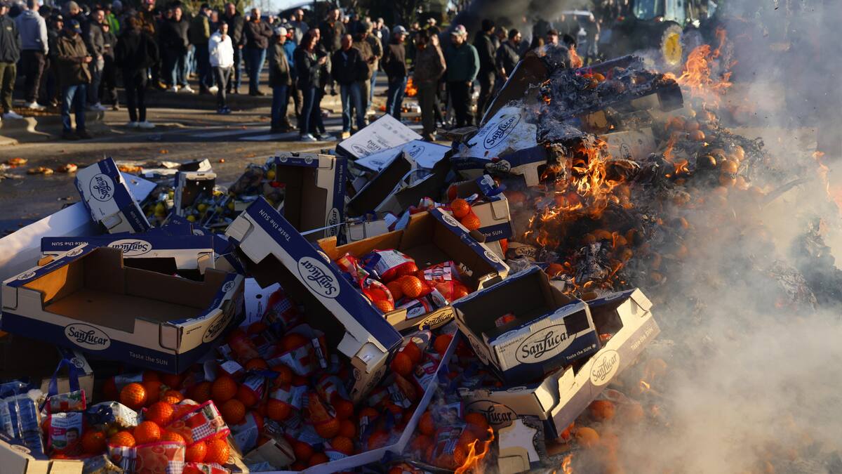 Los transportistas piden mano dura porque los productos agroalimentarios ya no son los únicos afectados por las protestas francesas