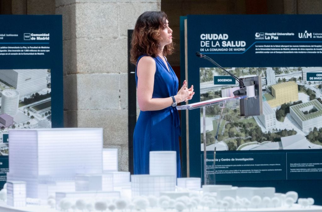 La presidenta de la Comunidad de Madrid, Isabel Diaz Ayuso.