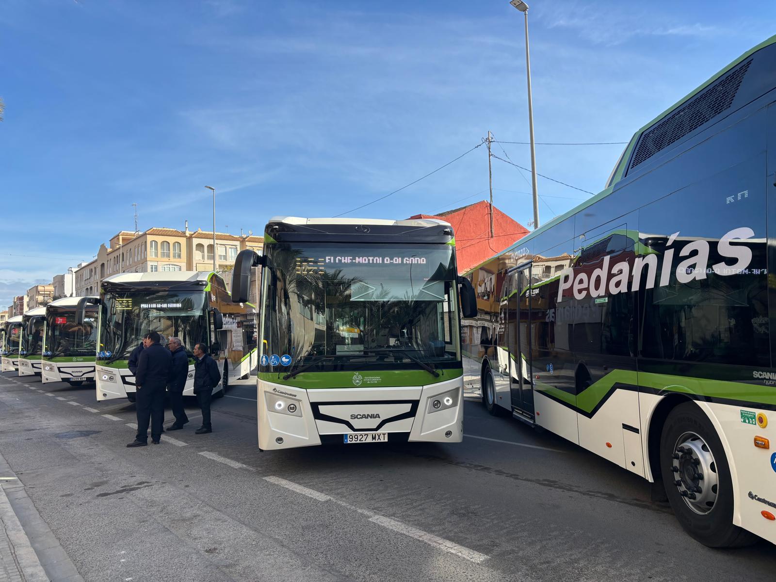 Buses a las pedanías