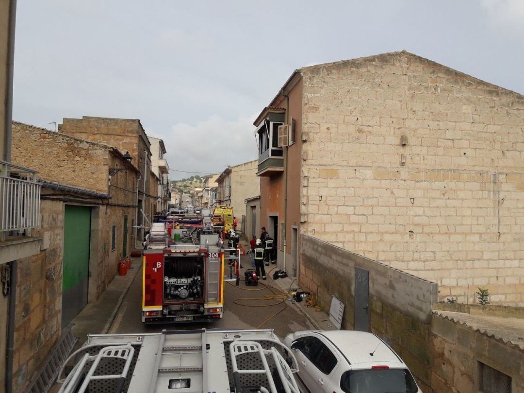 INCENDIO EN VILLAFRANCA DE BONANY