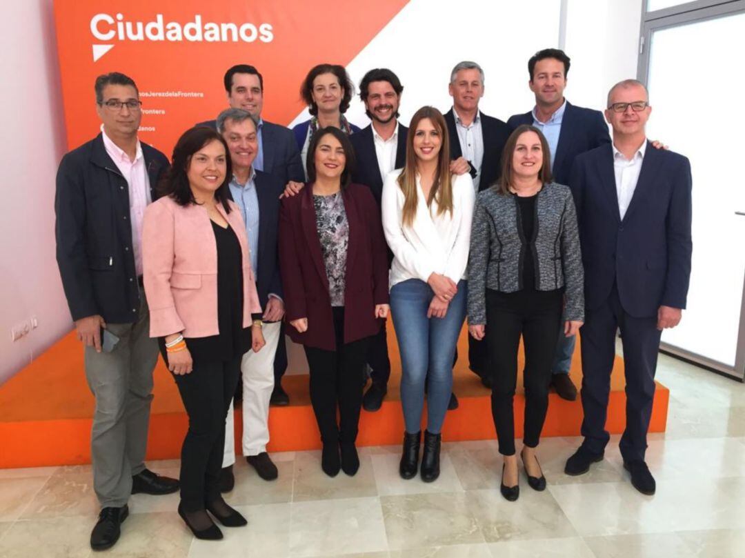 Presentación de las listas de Ciudadanos al Congreso y al Senado por la provincia de Cádiz