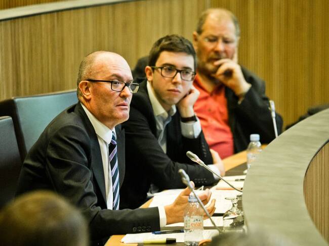 Bancada del PS al Consell General.