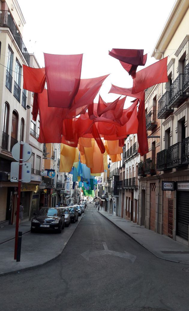 Calles de Guadalajara decoradas para el Maratón