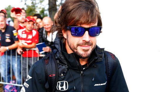 Alonso llega a Monza