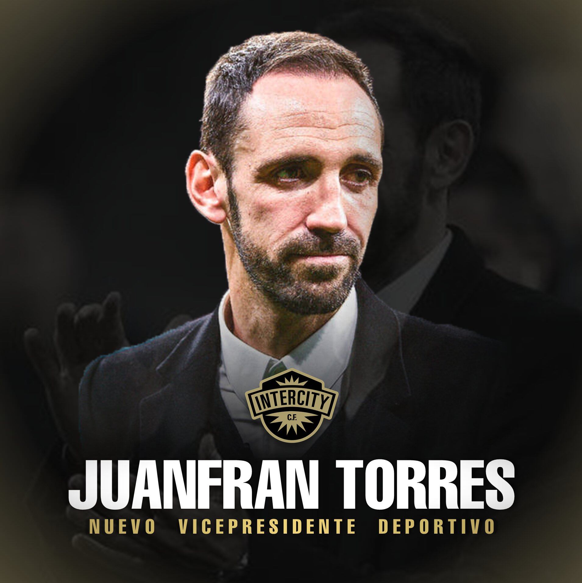 Juanfran Torres, vicepresidente deportivo del Intercity.