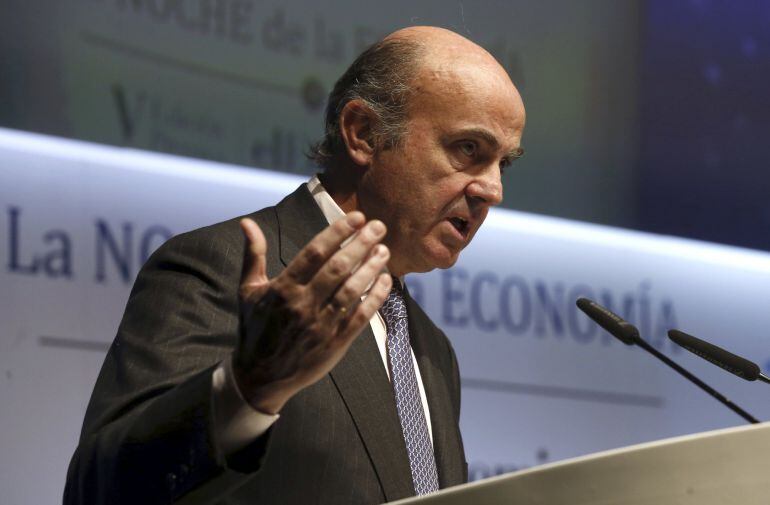 El ministro de Economía, Luis de Guindos