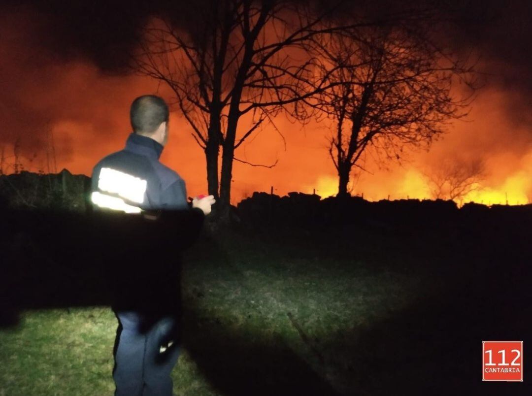 Incendios en Cantabria