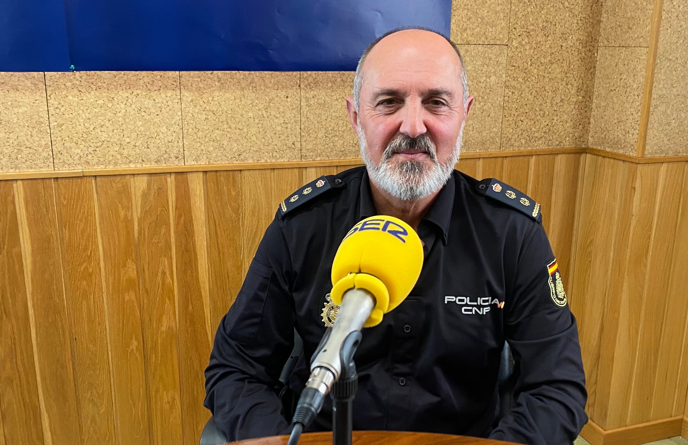 Manuel Domínguez Corcobado, comisario Jefe Provincial de la Policía Nacional en Cuenca.