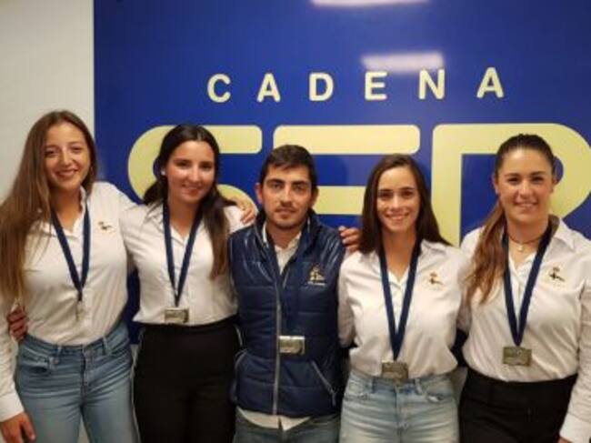 Los componentes del equipo subcampeón del mundo