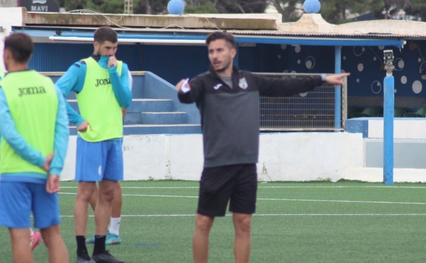 Pedro Alburquerque durante un entrenamiento