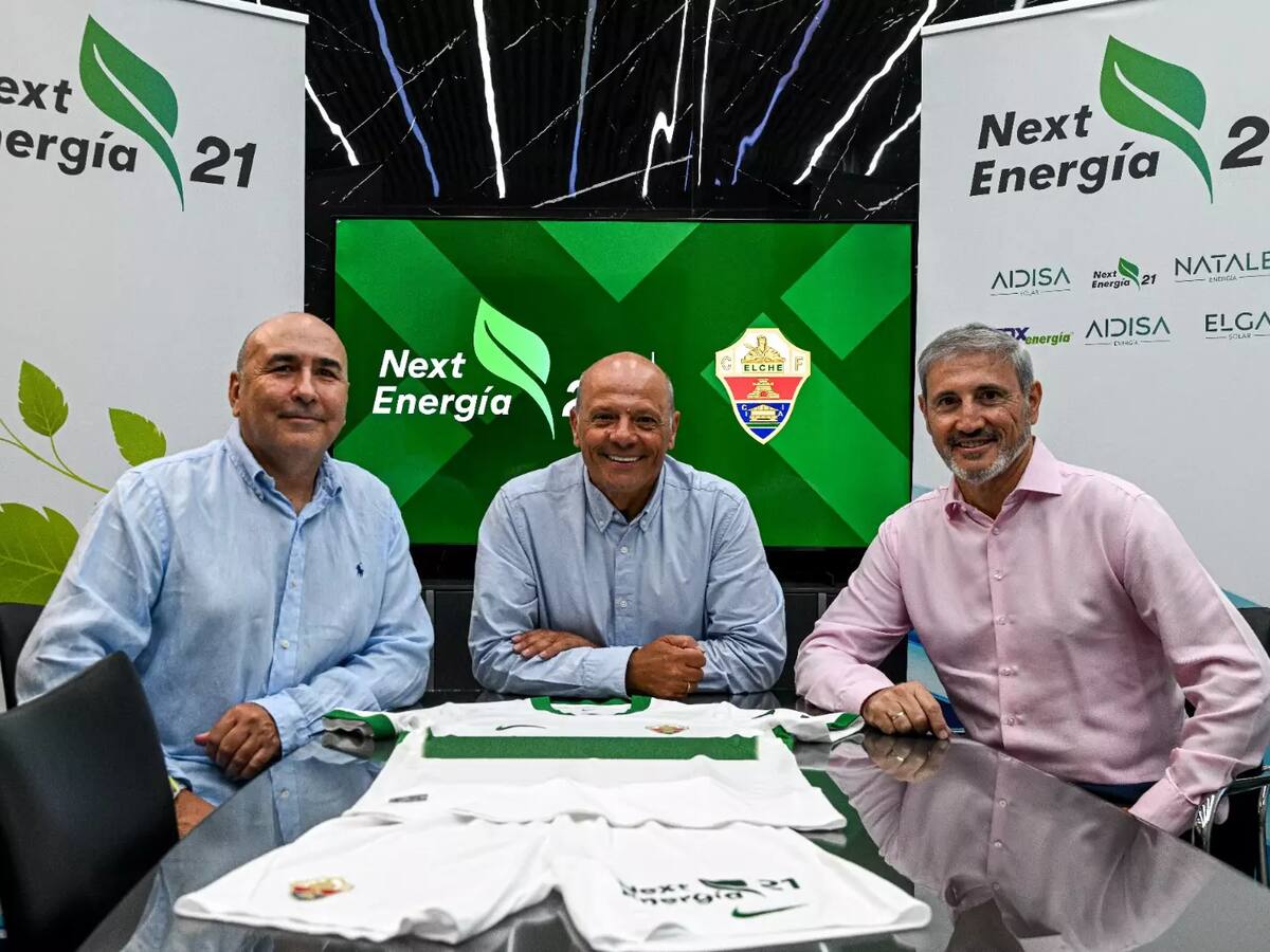 Next Energía 21, nuevo patrocinador oficial del Elche CF