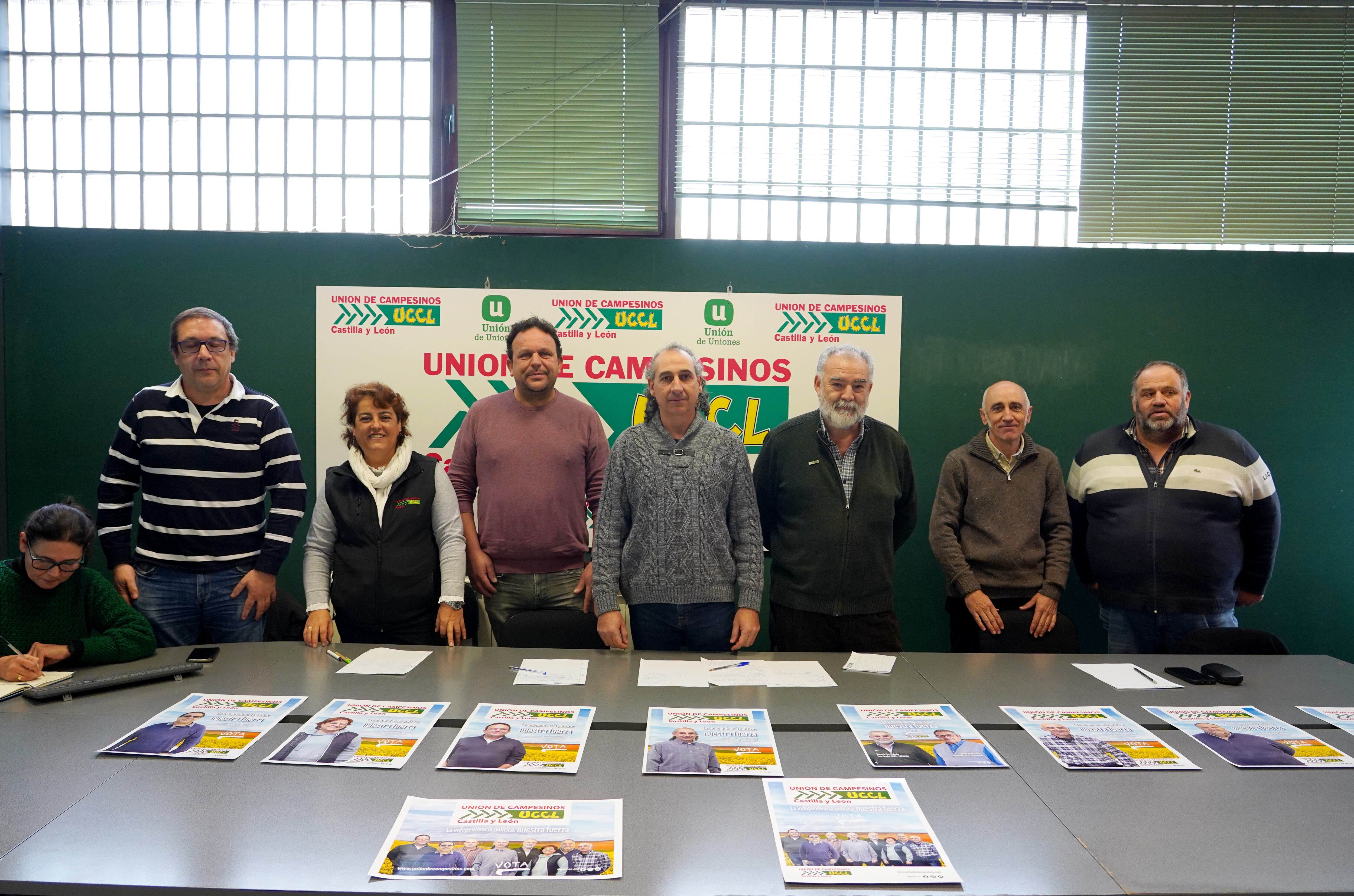 La Unión de Campesinos de Castilla y León (UCCL) presenta su candidatura para las elecciones al campo del 12 de febrero.
