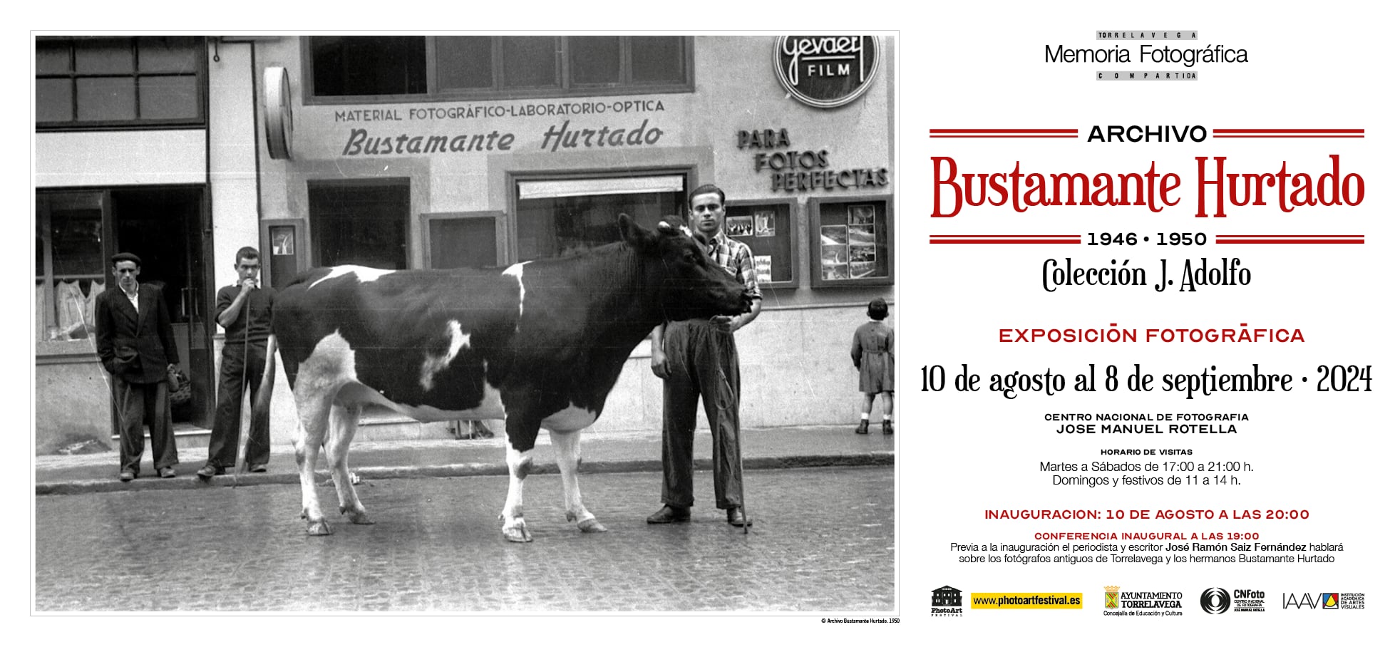 Exposición del Archivo Bustamante Hurtado en el CN Foto de Torrelavega.