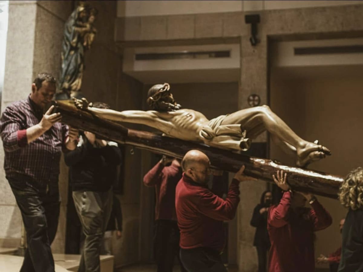 Sies hermandades procesionan este Martes Santo en Gandia