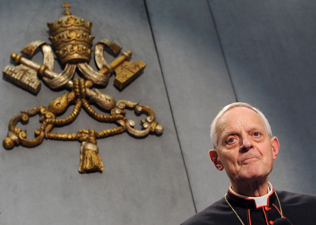 Foto de archivo del cardenal Donald Wuerl durante una rueda de prensa celebrada el 8 de octubre de 2012.