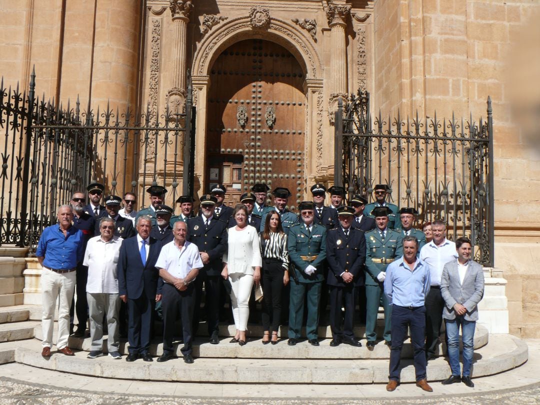 La Policia Local de Guadix celebra la festividad de su patrón.