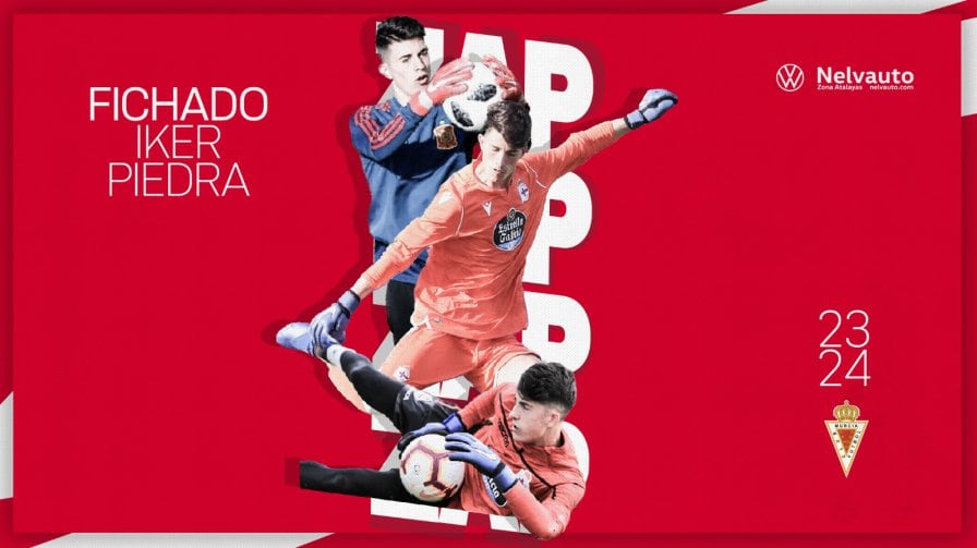 Iker Piedra, nuevo portero del Real Murcia