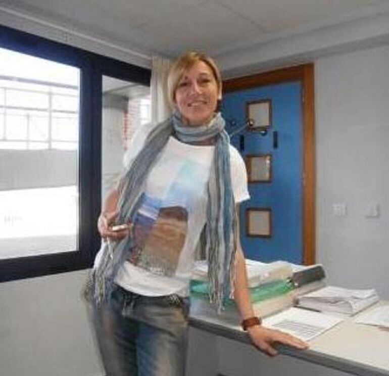 Diana Box, presidenta de la Asociación de Mujeres de Balonmano