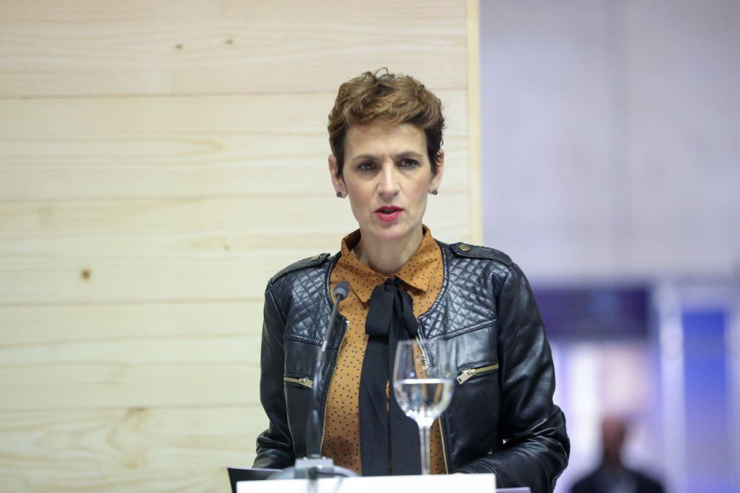 La presidenta de Navarra, María Chivite