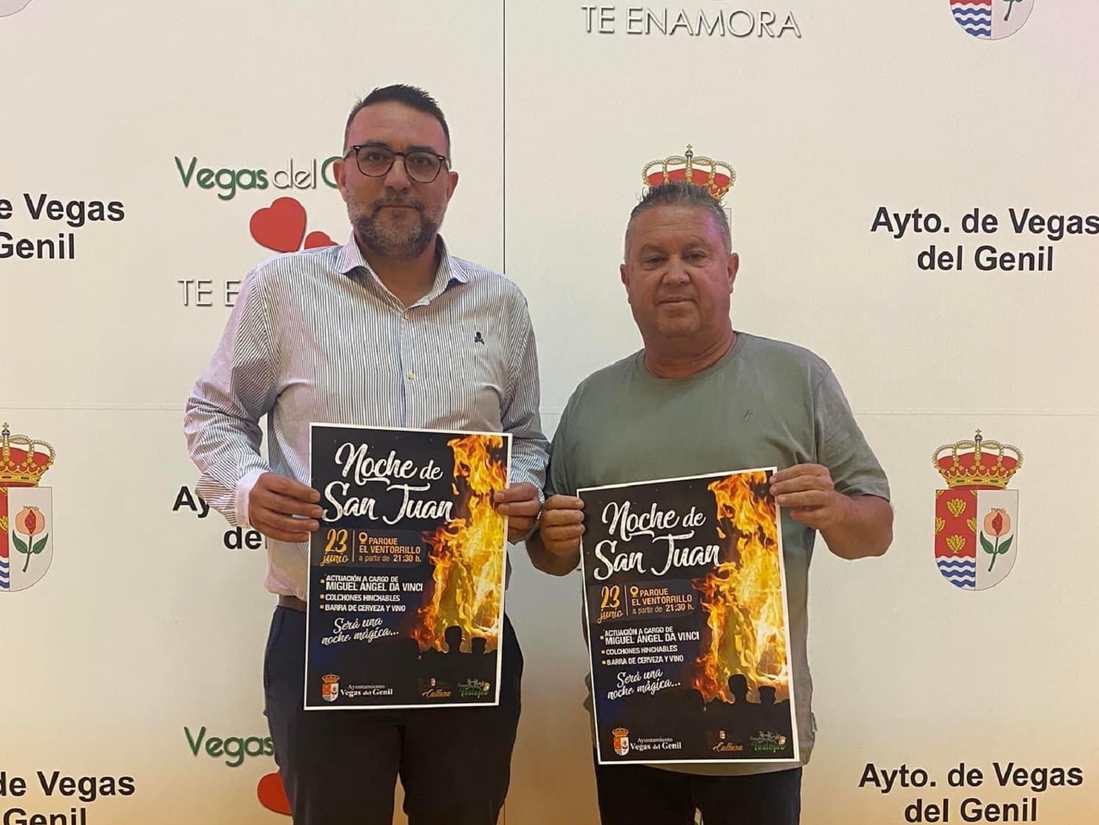 Presentación de la Fiesta de San Juan en Vegas del Genil