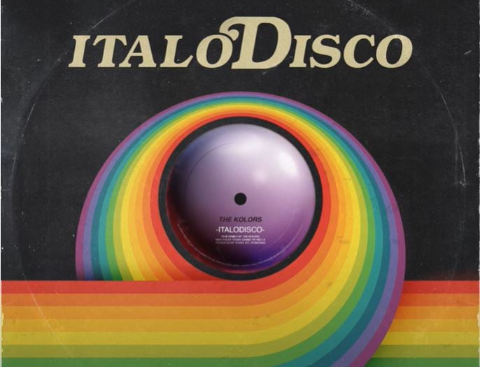 La portada de Italodisco, de The Kolors.